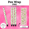 Lilies Pen Wrap DIGITAL