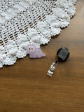 Purple Dino Badge Reel